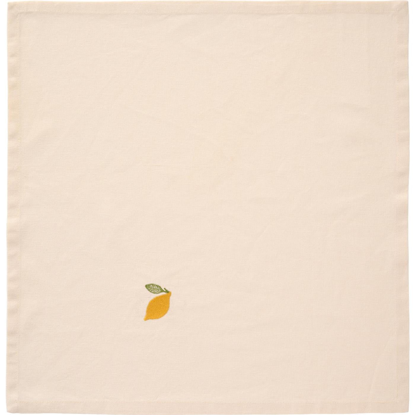 Napkin Summer Lemons Butter Cream