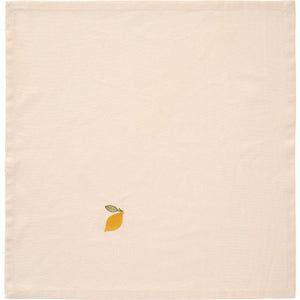 Napkin Summer Lemons Butter Cream