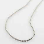 Load image into Gallery viewer, Pam Robe Chain Necklace Silver
