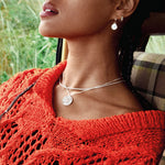 Load image into Gallery viewer, Pam Robe Chain Necklace Silver
