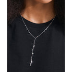 Load image into Gallery viewer, Baylen Y Necklace Silver
