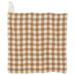 Load image into Gallery viewer, Pot Holder Brown and Natural Checks
