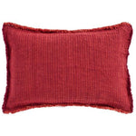 Load image into Gallery viewer, Bordeaux Woven Cushion Striped

