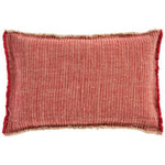 Load image into Gallery viewer, Rust Woven Cushion Striped
