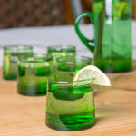 Load image into Gallery viewer, Merzouga Recycled Tumbler Glass 200ml Green
