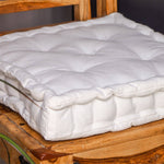 Load image into Gallery viewer, French Mattress Dining Chair Cushion - Cream
