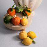 Load image into Gallery viewer, Decorative Lemon Candle Unscented
