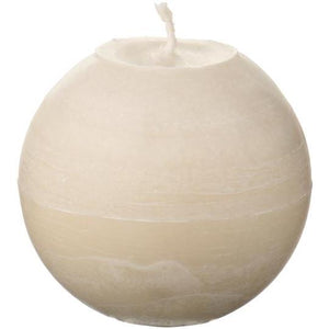 Ball Candle Rustic Fog