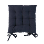 Load image into Gallery viewer, Square Garden Chair Seat Cushion Navy
