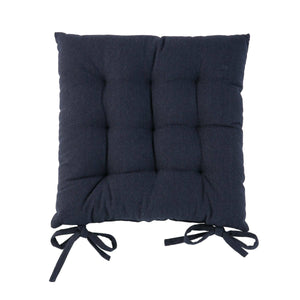 Square Garden Chair Seat Cushion Navy