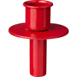 Load image into Gallery viewer, Red Metal Dinner Candle Holder for Bottles
