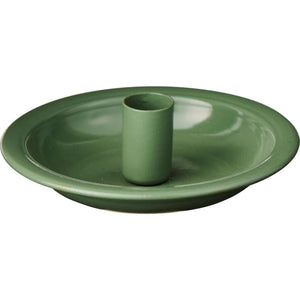 Green Metal Taper Candle Holder