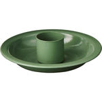 Load image into Gallery viewer, Green Metal Dinner Candle Holder
