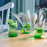 Load image into Gallery viewer, Recycled Tumbler Glass 200ml Green

