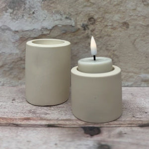 LEKVALL CERAMIC TEA LIGHT HOLDER  SMALL