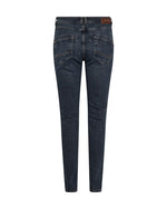 Load image into Gallery viewer, MosMosh Naomi Colla Jeans Dark Denim
