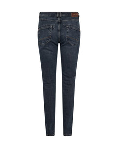 MosMosh Naomi Colla Jeans Dark Denim