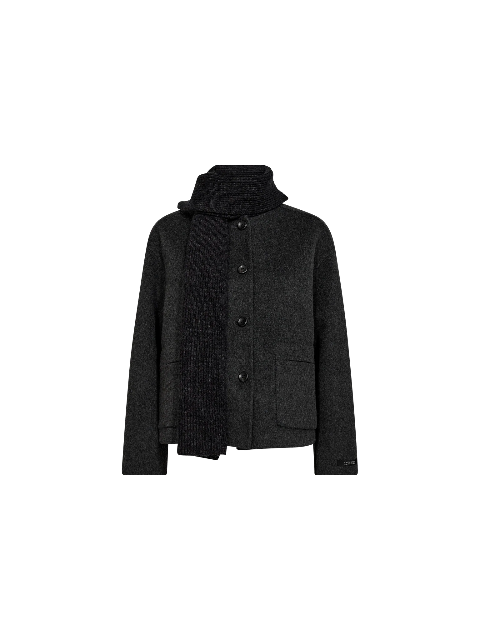 Mosmosh Maria Loisa Wool Jacket with Scarf
