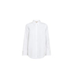 Load image into Gallery viewer, MosMosh Winola White Cotton Twill Shirt
