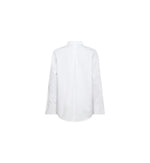 Load image into Gallery viewer, MosMosh Winola White Cotton Twill Shirt
