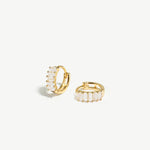 Load image into Gallery viewer, Ayla Hoop Earrings
