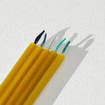 Load image into Gallery viewer, Ovo Beeswax Candles Blue Wicks Pack of 5
