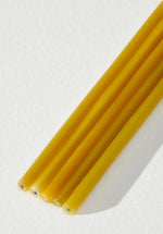 Load image into Gallery viewer, Ovo Beeswax Candles Blue Wicks Pack of 5
