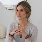 Load image into Gallery viewer, NN03 Rey Necklace Rey Labradorite
