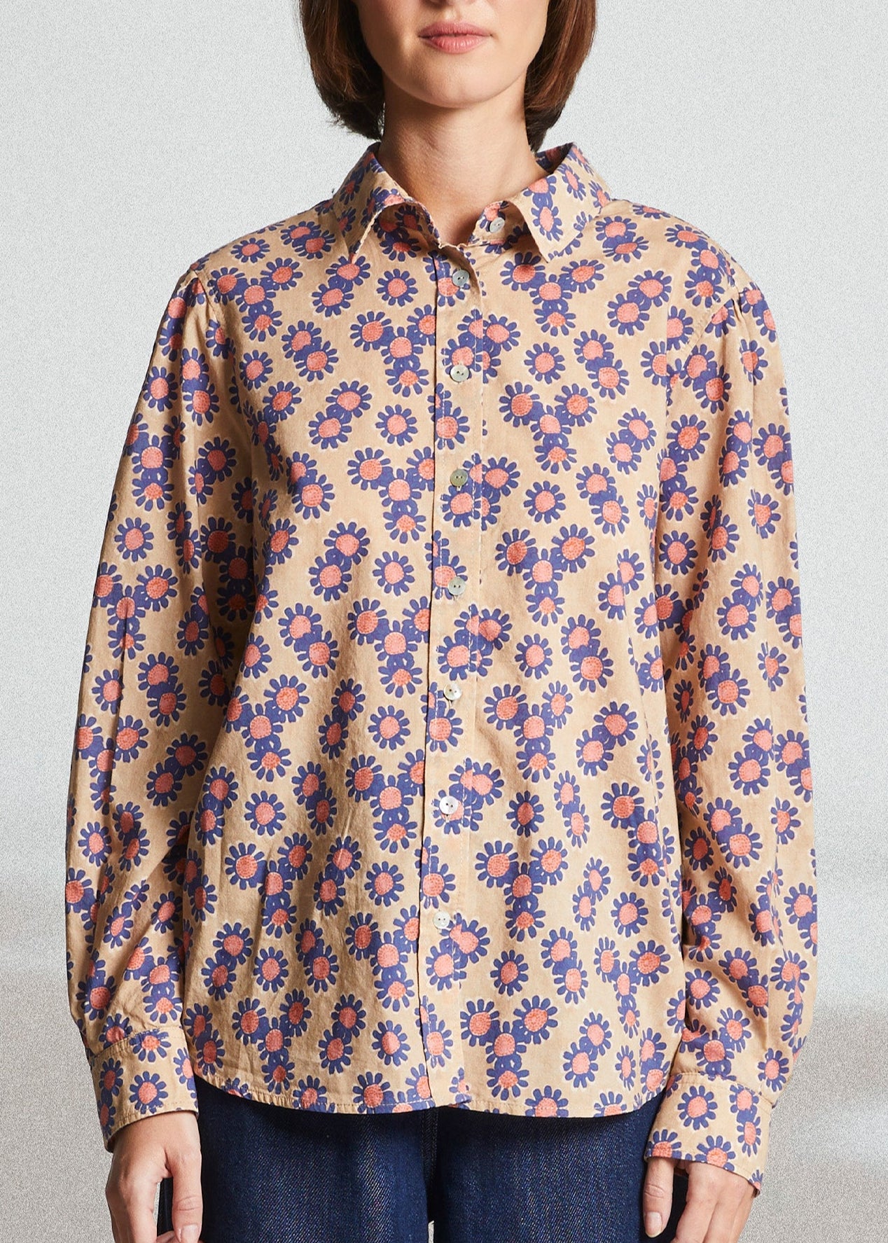Mat de Misaine Cadran Flower Design Shirt