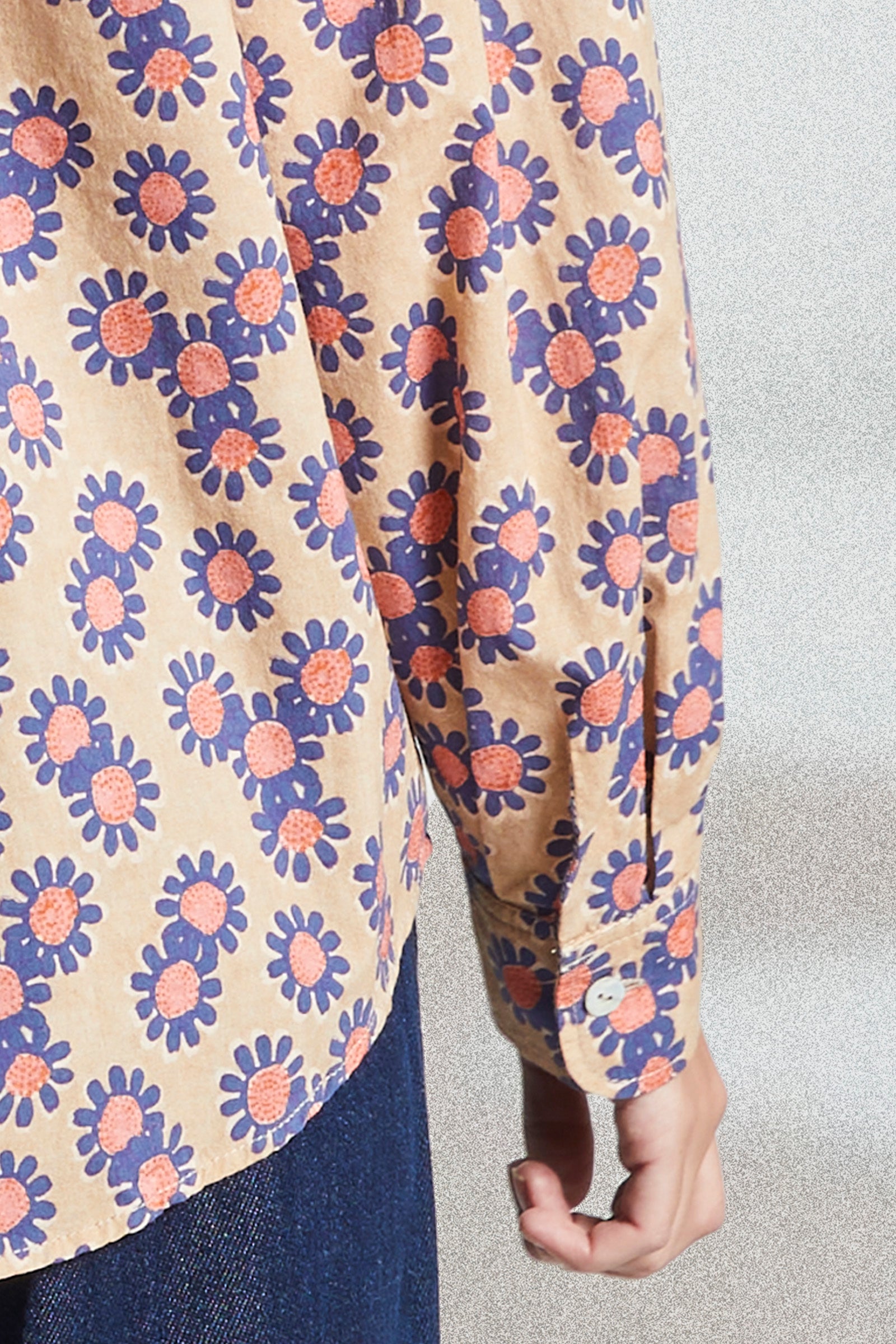 Mat de Misaine Cadran Flower Design Shirt