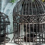 Load image into Gallery viewer, BIRDCAGE TEA LIGHT CANDLE HOLDER METAL
