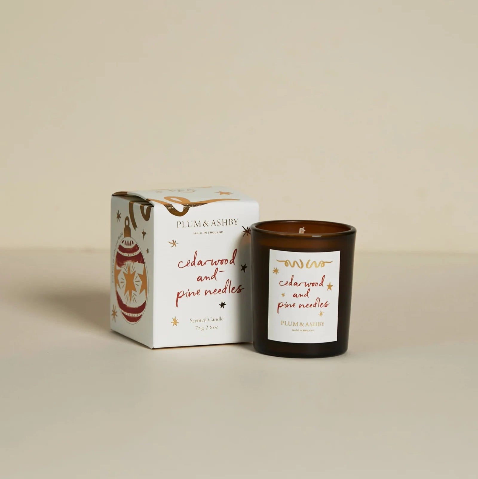 CEDARWOOD AND PINE NEEDLE VOTIVE CANDLE