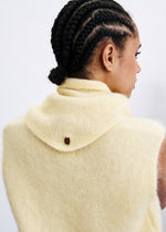 Load image into Gallery viewer, FRNCH Beurre Yellow Triangle Scarf

