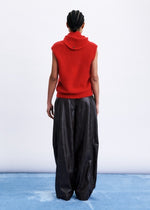 Load image into Gallery viewer, FRNCH Red Triangle Scarf
