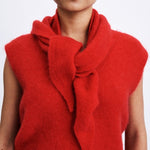 Load image into Gallery viewer, FRNCH Red Triangle Scarf
