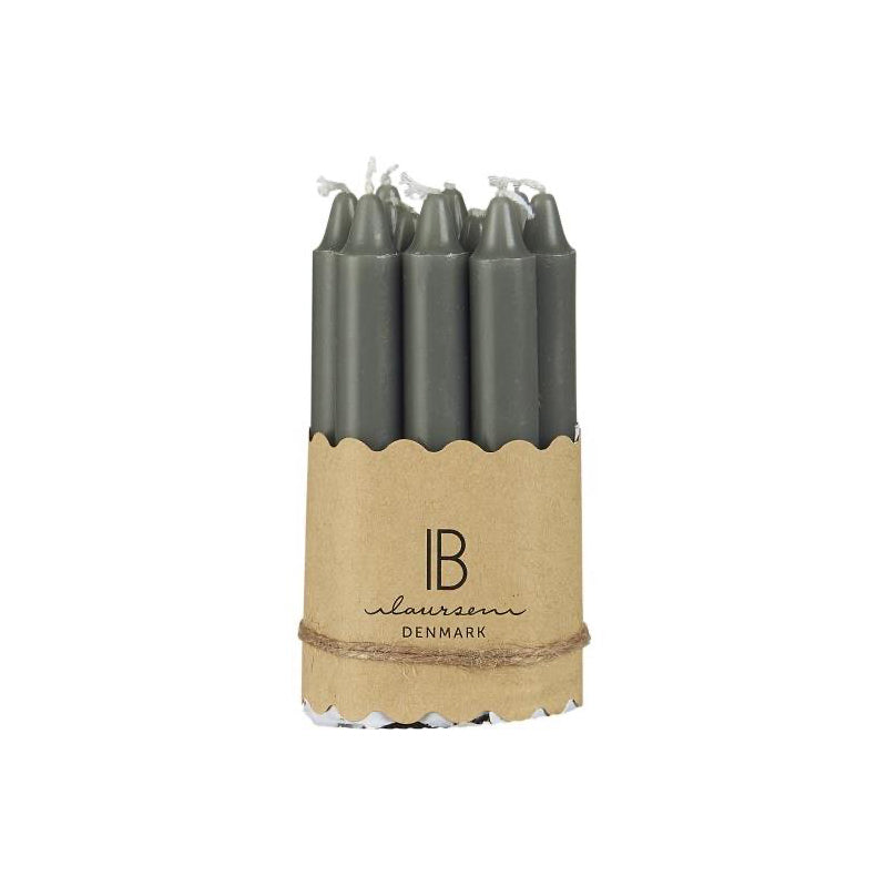 TAPER CANDLES SHORT BUNCH OF 10 various colours available