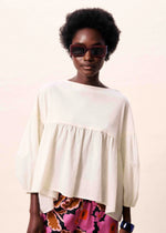 Load image into Gallery viewer, FRNCH Nirvana Cream Blouse
