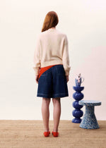 Load image into Gallery viewer, FRNCH Bermuda Denim Shorts
