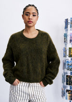 Load image into Gallery viewer, FRNCH Kaki Brooks Jumper
