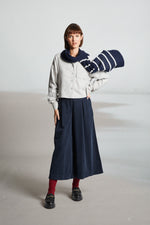 Load image into Gallery viewer, Mat de Misaine Corvette Grey Cropped Shirt
