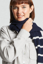 Load image into Gallery viewer, Mat de Misaine Corvette Grey Cropped Shirt
