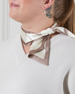 Chalk Harriet Scarf Beige/Cream
