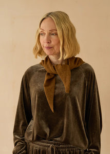 Jane Triangle Scarf Bracken