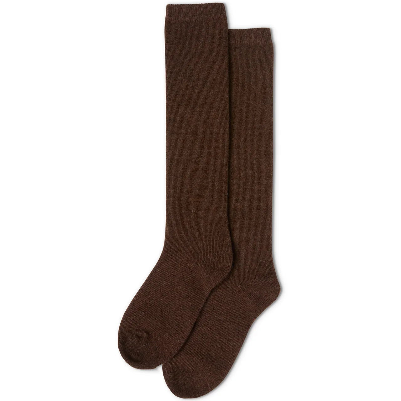 Cosy Cashmere Blend Socks Chocolate Brown