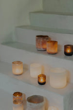 Load image into Gallery viewer, Frosted Glass Votive Candle Holder
