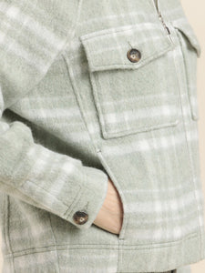 Mat De Misaine Varro Jacket Sage Check