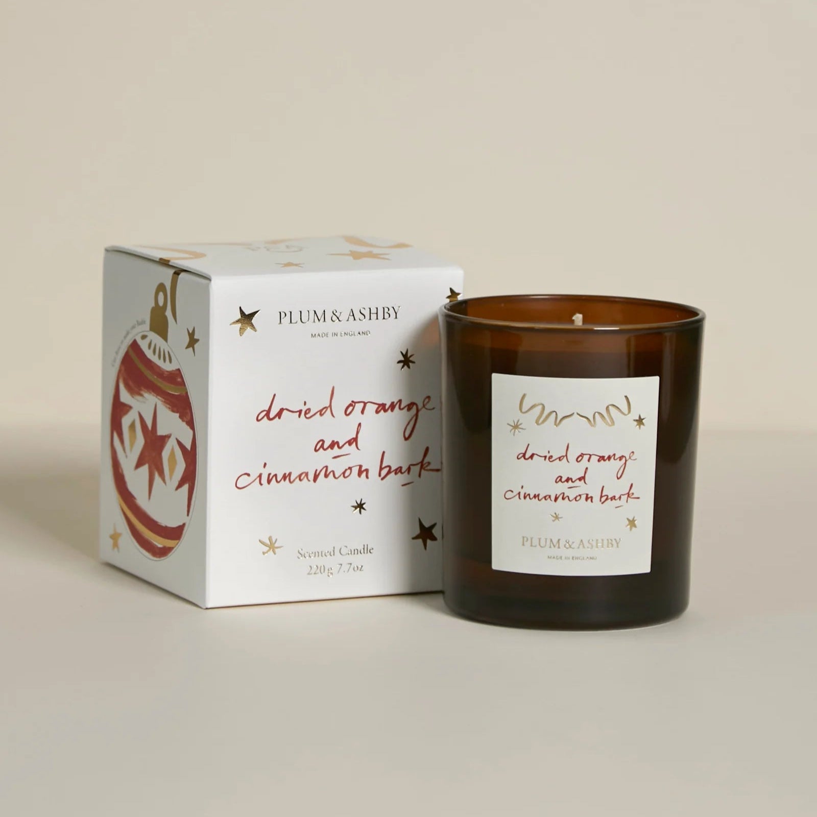 DRIED ORANGE AND CINNAMON BARK CANDLE