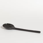 Load image into Gallery viewer, CERAMIC SERVING SPOON BLACK OLIVE
