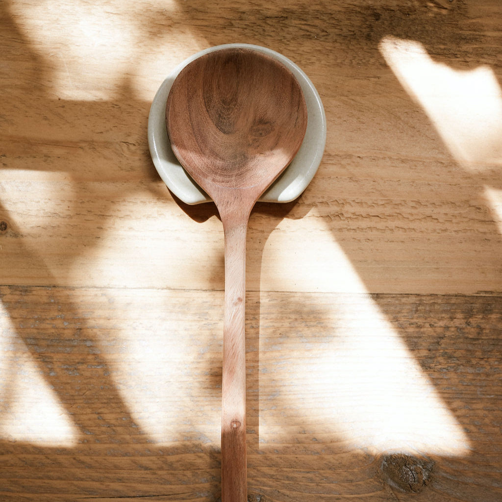 Acacia Wooden Spoon Round