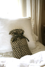 Load image into Gallery viewer, Block Printed Hot Water Bottle Forest
